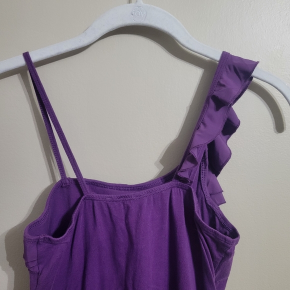 Benetton Tween Dress Size 10/11 Purple - Picture 11 of 13